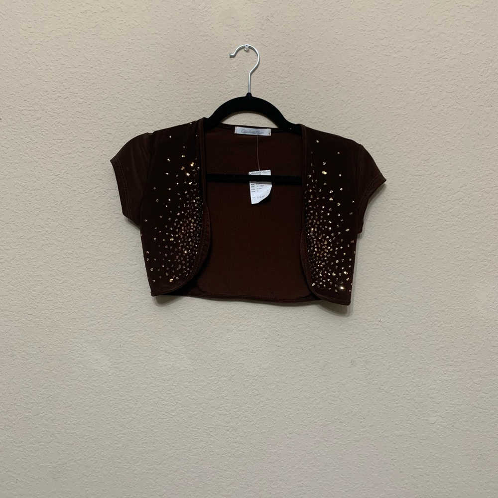 Shoulder cardigan